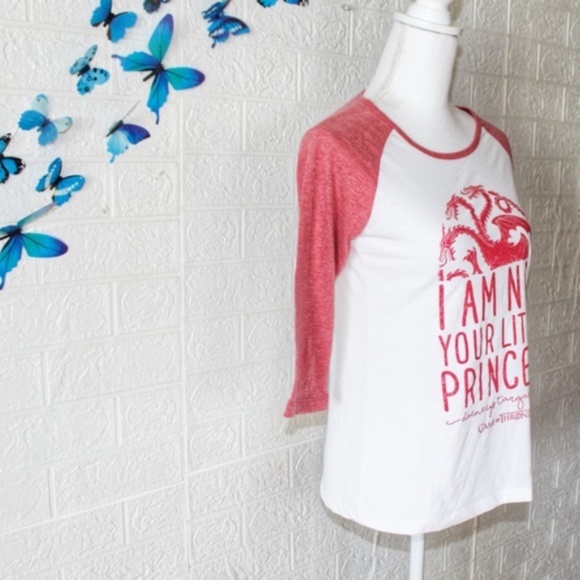 Game of Thrones Baseball Tshirt Daenerys Targaryen - Picture 8 of 12